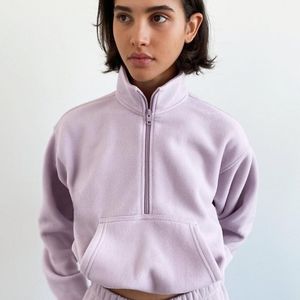TNA Polar 1/2 Zip - Lavender (S)